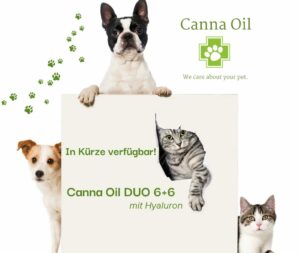 Canna Oil Duo 6+6 mit Hyaluron in Kürze verfügbar